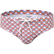 JOCKMIAL Mens Swim Briefs Mens Bikini Swimwear Sexy Swimsuit with Drawstring Removable Pad