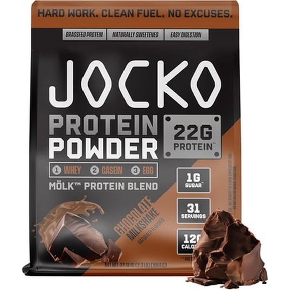 JOCKO Fuel Protein Powder Chocolate 2.3 Lb