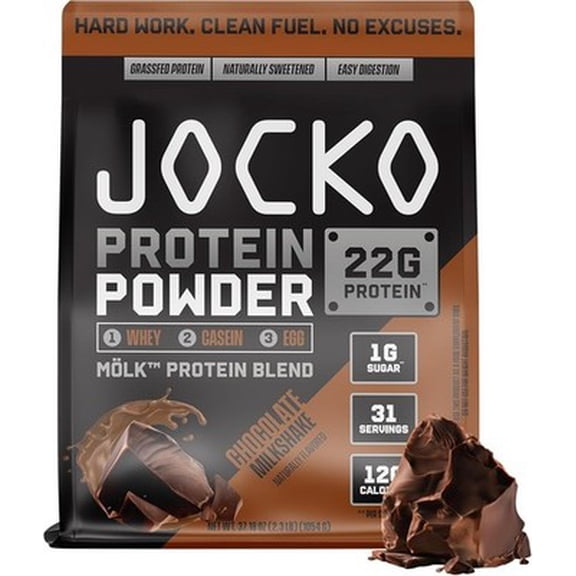 JOCKO Fuel Protein Powder Chocolate 2.3 Lb