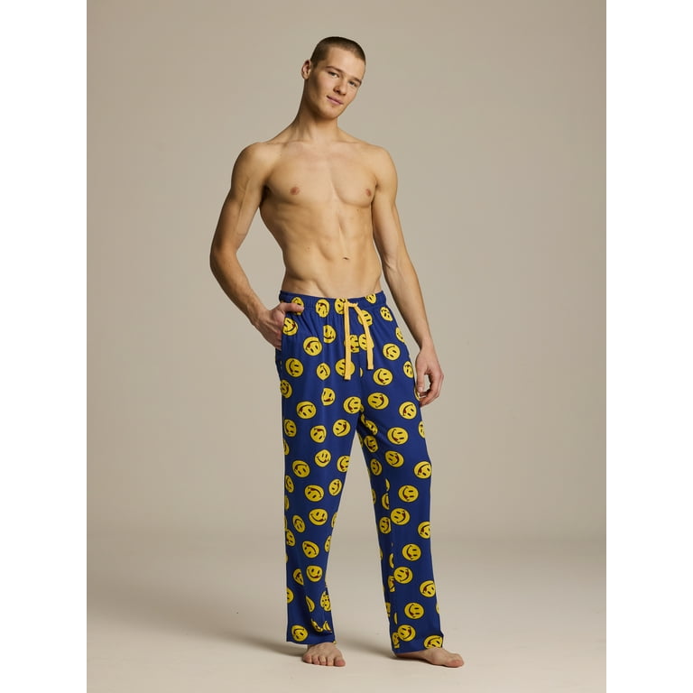 Joe Boxer Men s Smiley Print Sleep Pants Sizes S XL