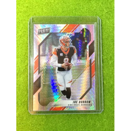 JOE BURROW SILVER PRIZM CARD HYPER VIP 2022 The National Joe Burrow 2021 VIP SP