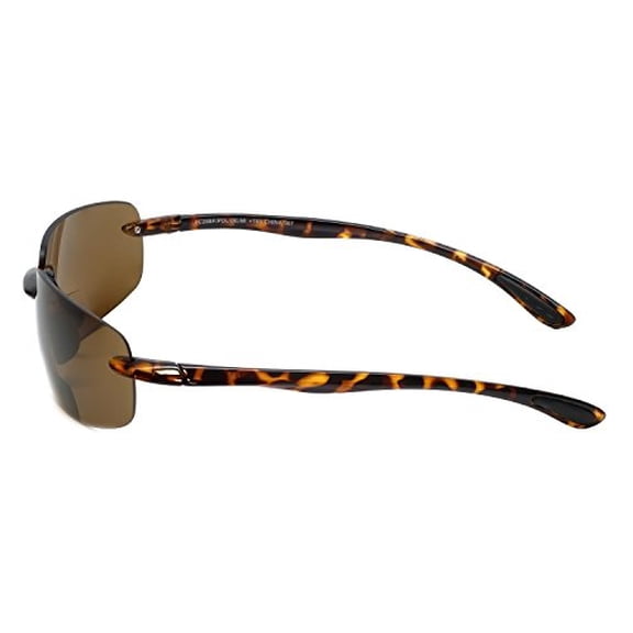 "JOE HAWAII ULTRAS" 470BF Polarized Bifocal Reading Sunglasses w/Case