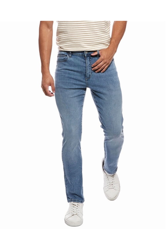 mens The Slim Fit David Jean, 32, Blue