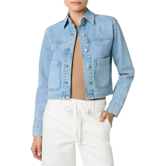 JOE'S Jeans womens Crop Jacket, xs, Tan