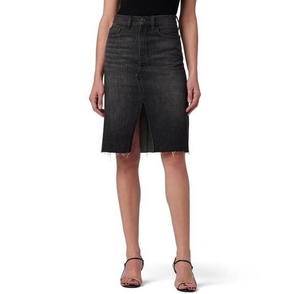 JOE'S Jeans womens High Rise Midi Skirt, 24