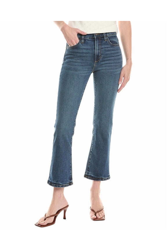 womens JOE’S Jeans High-Rise Dakar Crop Bootcut Jean, 24, Blue