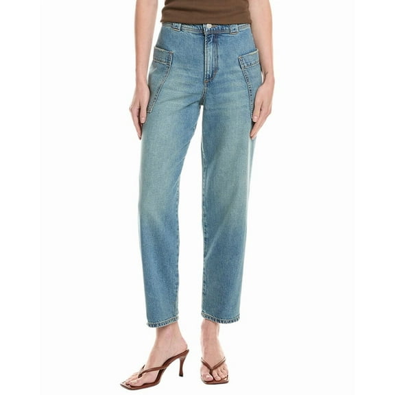 JOE'S Jeans womens JOE’S Jeans Maputo Barrel Leg Jean, 24, Blue