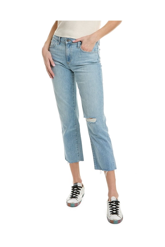 womens JOE’S Jeans The Lara Mid-Rise Wayfarer Cigarette Crop Jean,