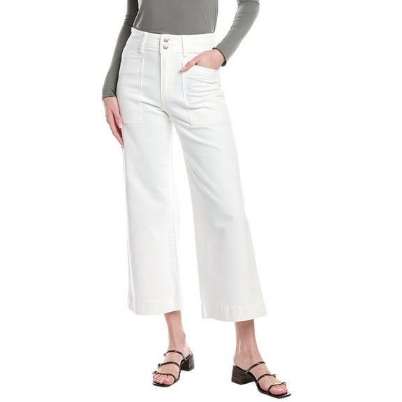 JOE'S Jeans womens JOE’S Jeans White Wide Leg Cargo Ankle Jean, 23