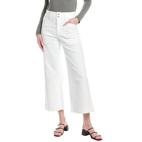 JOE'S Jeans womens JOE’S Jeans White Wide Leg Cargo Ankle Jean, 34
