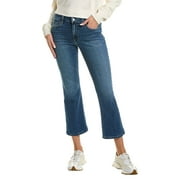 JOE'S Jeans womens  Mid-Rise Tulip Crop Boot Cut Jean, 26, Blue
