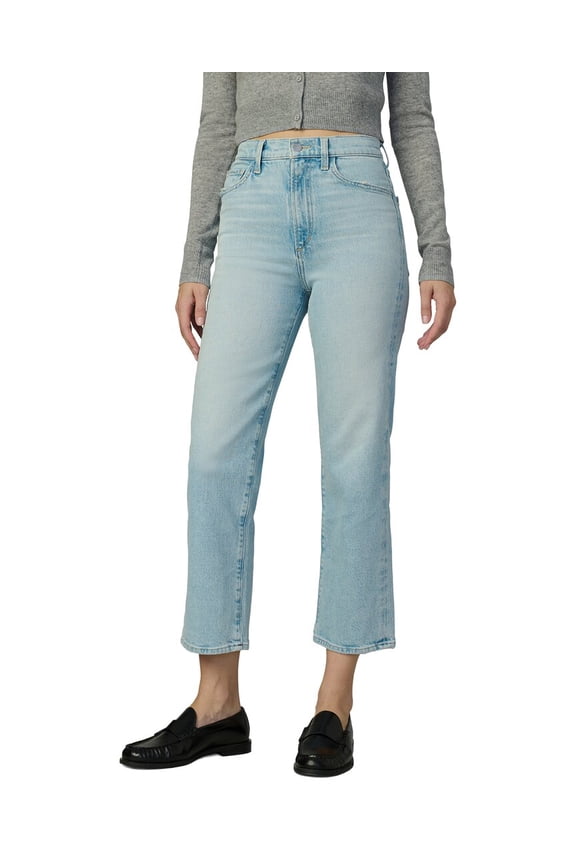 womens Pazazz The Margot Cropped High Rise Straight Jean, 33