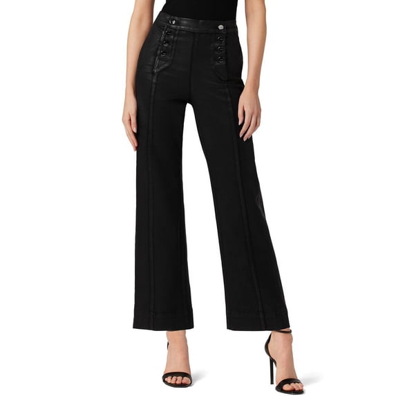 JOE'S Jeans womens Savannah Black Wide Leg Jean, 23
