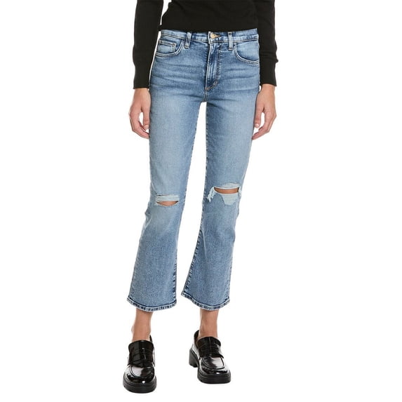 JOE'S Jeans womens The Callie High Standards Cropped Bootcut Jean, 33, Blue