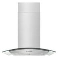thumbnail image 1 of "Joeaonz 30"" Island Mount Range Hood, Stainless Steel, LED Bulbs, Easy-Clean Filters, 120V", 1 of 9