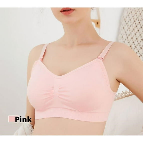 JOELY Hands-Free Pumping Bra - Comfortable Nursing & Breastfeeding Support | Multi-Color Options for New Moms,3 Pack