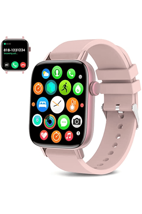 Black Smarts Watch, 1.9 Inch Display with 108 Programable Sports Modes