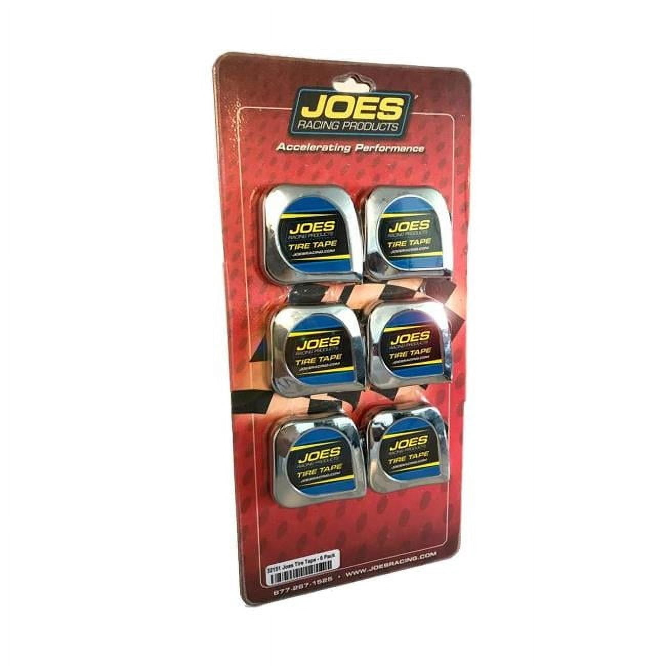JOES Racing Products  0.25 in. Tire Tape Measure - Pack of 6