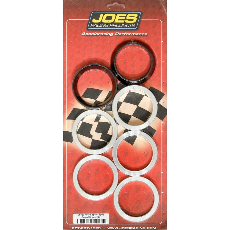 JOES Micro Sprint 1-3/4″ Split Coned Axle Spacer Kit JOES Micro Sprint 1-3/4″ Split Coned Axle Spacer Kit
