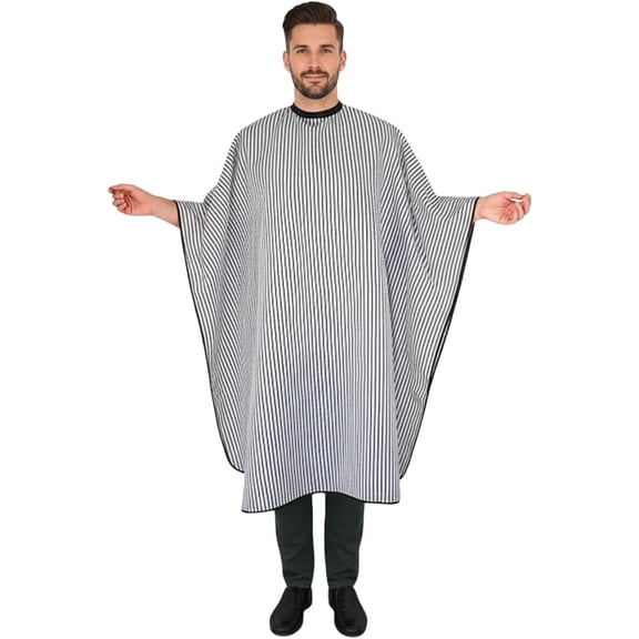 JOFMWIX Barber Cape Hair Cutting Barber One-Size-Fits-All 46 X 60 In. 1 Pc.