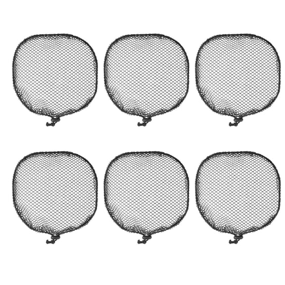 JOFMWIX Net for Hair Elastic Wig Hair Net Black Elastic Silk 6pcs