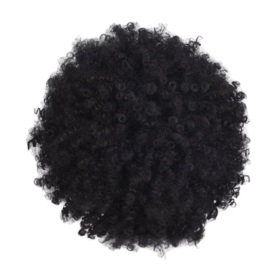 JOFMWIX Wigs Black Synthetic Curly for Women Short Wig African American Natural