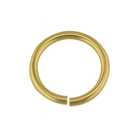 JOG-100-5MM 18K Gold Overlay Open Jump Ring