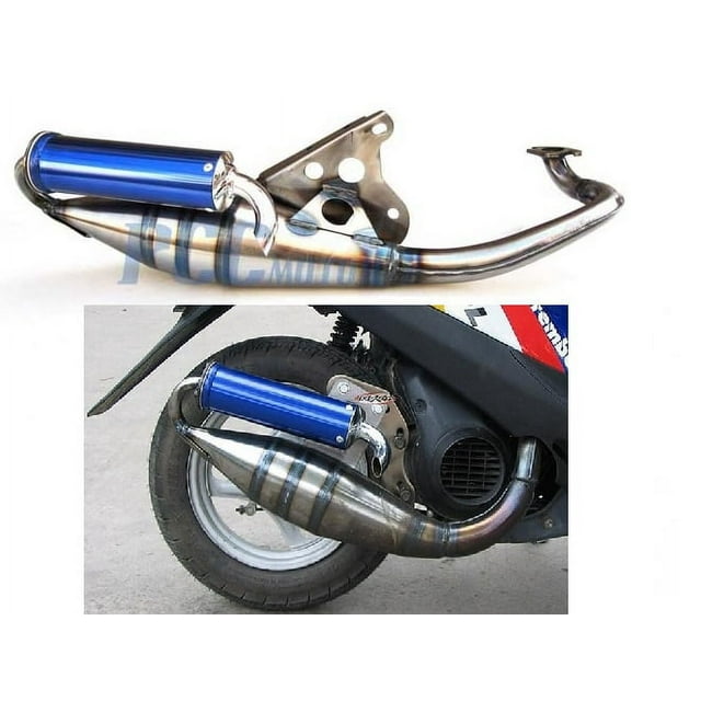 JOG SCOOTER MOPED PERFORMANCE EXHAUST PIPE 50CC EX22 - Walmart.com