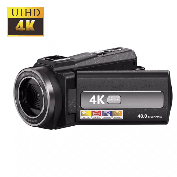 JOGEKOT Videocameras [camcorders],Digital Camera 1080P 18X Digital Zoom Cam Corder with Fill Light, 3" 270 Rotatable Screen Webcam Anti-Shake 48MP Vlogging Camera32GB Card & Battery