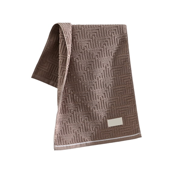 JOGZMZ 13x30in Large Bath Towel, 100% Cotton Absorbent Face & Body Towel, Thickened Soft Towel for Home, Travel, Gym Use