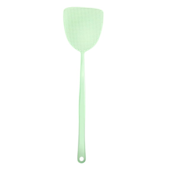 JOGZMZ 18 Inch Long Handle Plastic Fly Swatter, Large Swatter for Indoor & Outdoor Use
