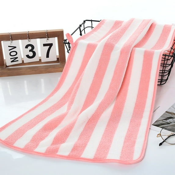 JOGZMZ 2 Pack Premium Fleece Hand Towels - Ultra Absorbent, Lint-Free, Quick-Drying, 13x29 Inch for Bathroom, Hotel & Travel