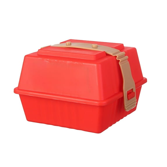 JOGZMZ 2-Pack Pressure Proof Picnic Bento Boxes - Microwaveable Cake Hamburger Container for Travel Parties 73oz