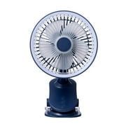 JOGZMZ 2400mAh Rechargeable Clip On Fan With, 3 Speeds Portable Desk Fan for Treadmill, Cart, Bed, Car Seat, Baby Stroller, Home Essentials