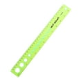 thumbnail image 1 of JOGZMZ 30cm Flexible Ruler, Bendable Plastic Measuring Tool - Multifunctional Drawing Aid for Crafts, Curved Surfaces & Sewing, Wave Scale Non-slip Design, 1 of 4