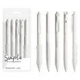 thumbnail image 1 of JOGZMZ 5-Pack 0.5mm Fast-Drying Gel Pens, Press-Type Tip Smooth Writing Pens for Exams, Office Documentation & Note-Taking, 2ml Ink Capacity, 1 of 6