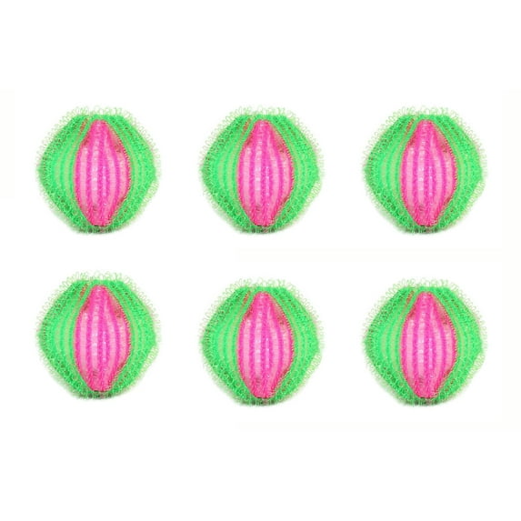 JOGZMZ 6 Pcs Laundry Balls Hair Lint Fluff Grabbing Laundry for Washing Machine Wash Ball Cleaning Sustainable Cleaning Supplies Household Essential