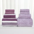 thumbnail image 1 of JOGZMZ 8-Piece Velvet Bath Towel Set - Super Absorbent, Ultra Soft & Durable Towels for Bathroom, Spa, Gym, 1 of 2