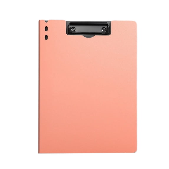 JOGZMZ A4 Clipboard with Strong Clip - Thickened Plastic Writing Board for Office Documents and Home Organization