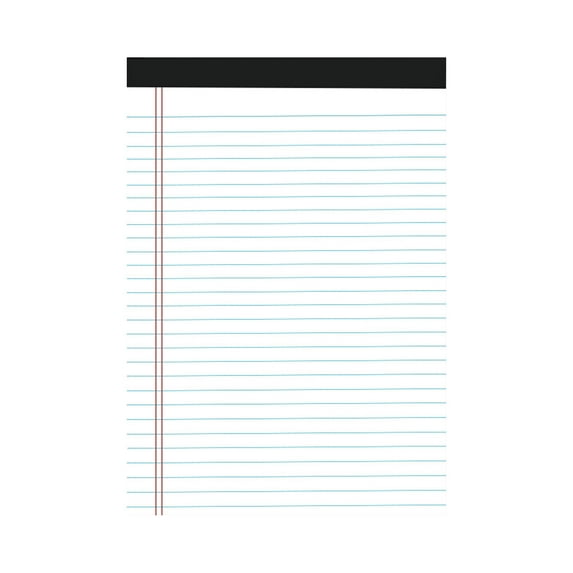 JOGZMZ A4 Tear-Off Notepad with Lined Pages - 50 Sheets Portable Memo Pad for Office, Easy Tear off Design, Smooth Writing Paper