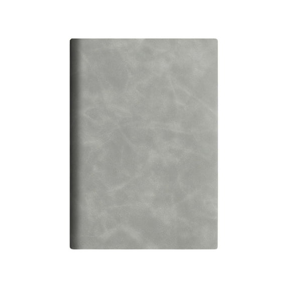 JOGZMZ A5 Leather-Look Notebook - Imitation Sheepskin Softcover Journal, 80g Thick Paper Thread-Bound Diary for Office, Business & Personal Use