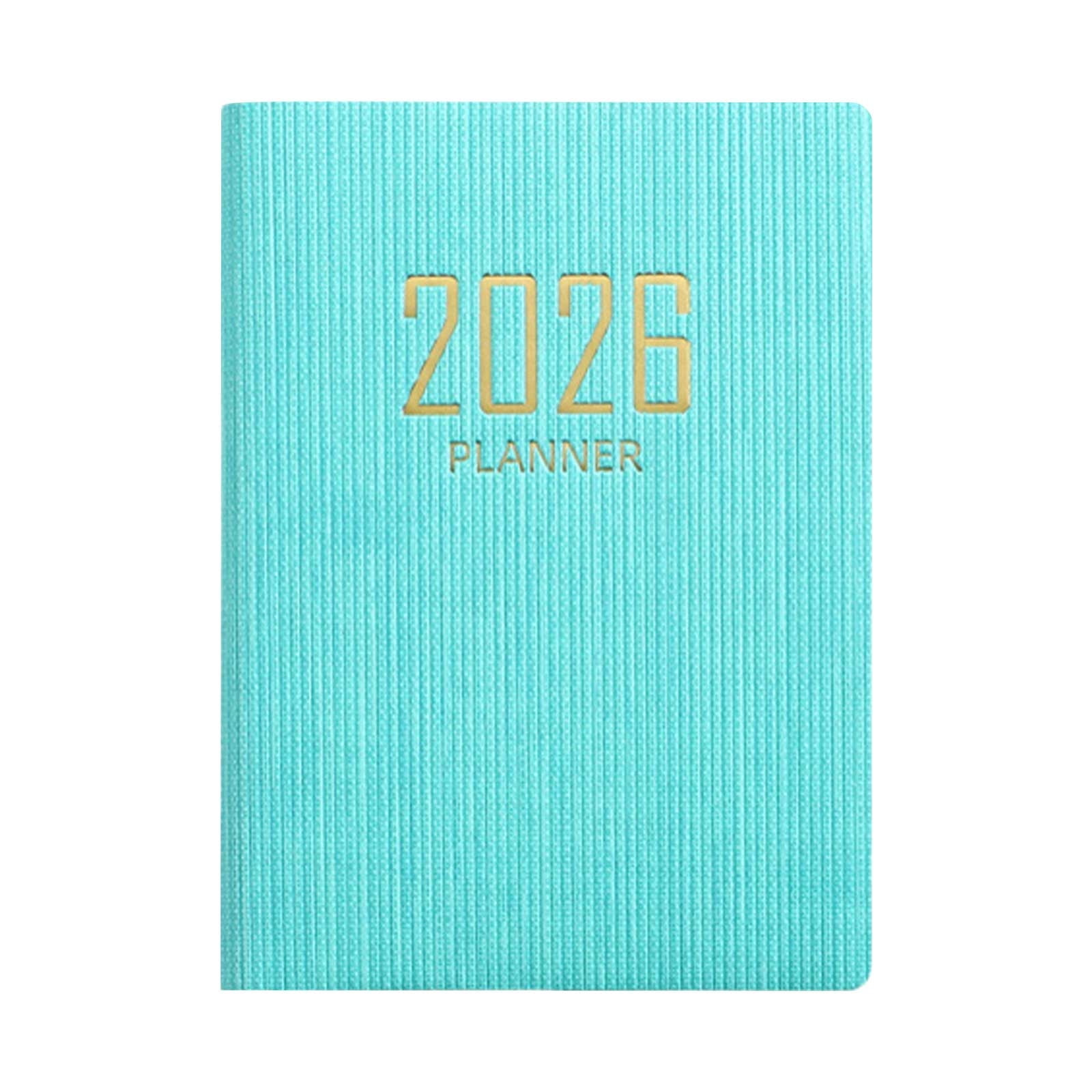Mini Planner Notebook JOGZMZ A7 Mini Planner 2026 - Portable Pocket Organizer, Daily Weekly ...
