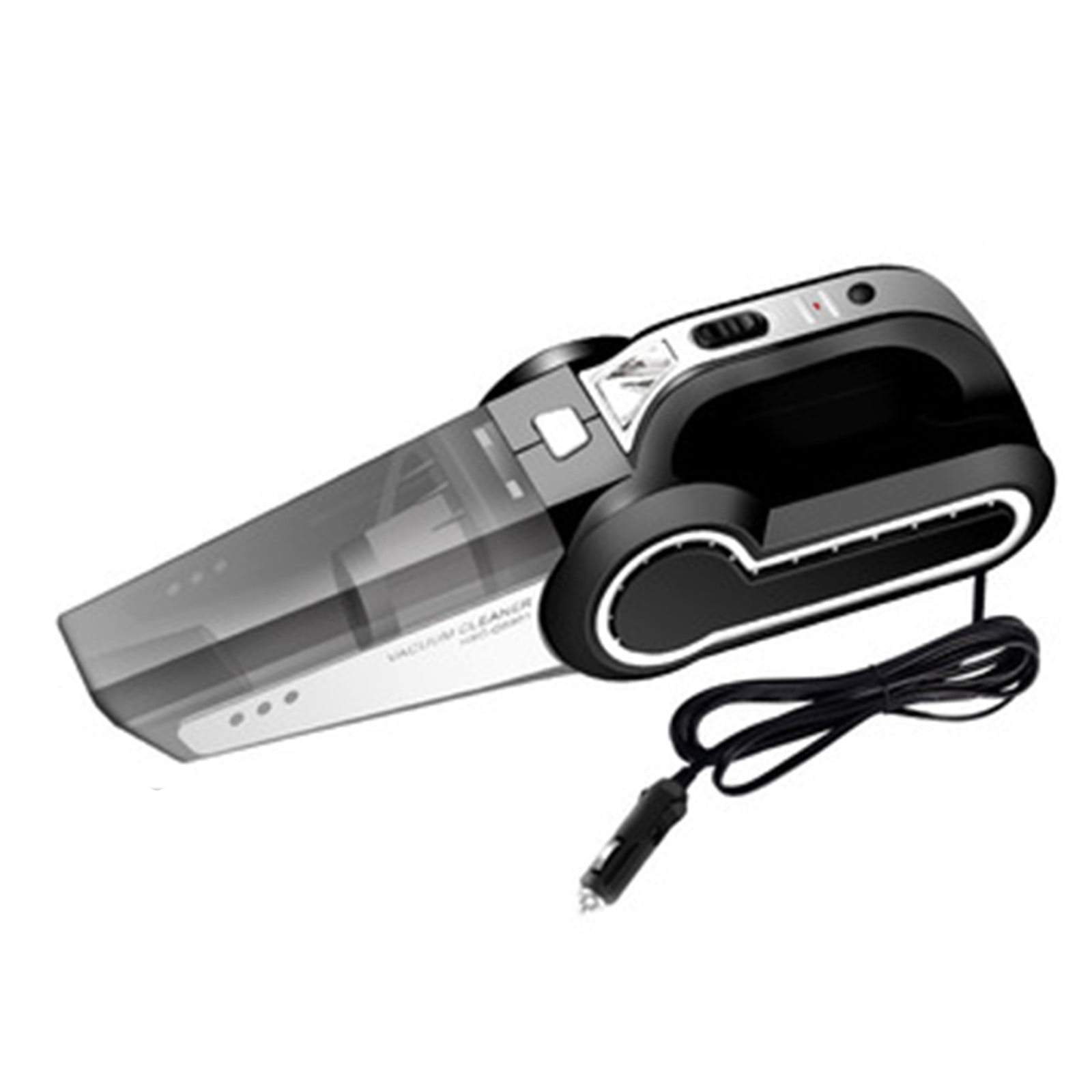 JOGZMZ Car Vacuum Handheld Cleaner, Tire Inflator for Car, 12V Compressor with Led Light, 4 in 1 Portable Vacuum Cleaner with Pump
