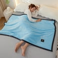 thumbnail image 1 of JOGZMZ Cool Bed Blankets Soft Lightweight Plush Fuzzy Cozy Luxury Blanket Microfiber Nap Blankets Home Improvement, 1 of 8