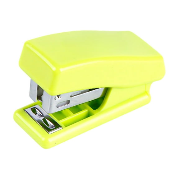 JOGZMZ Cute Mini Stapler Set - Lightweight ABS Steel Stapler for Home & Office, 12-Page Capacity, Includes 1000 Staples