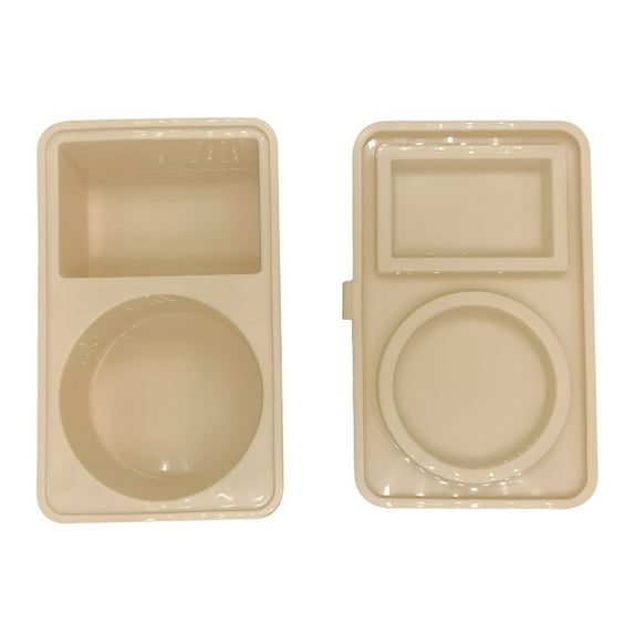JOGZMZ Double Compartment Snack Box with Airtight Lid - Mini Camping Seasoning Container Bento Box for Outdoor Picnics 100% Food Grade 15oz