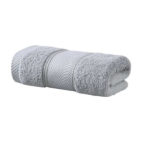 JOGZMZ Embroidered Hotel Style Towel Thick Soft Absorbent Cotton Face Hand Towel for Bathroom Spa Travel