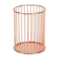 thumbnail image 1 of JOGZMZ Gold Metal Pen Holder Round Wire Makeup Brush Organizer Desk Storage Container for Home Office, 1 of 6