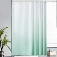 thumbnail image 1 of JOGZMZ Gradient Digital Print Shower Curtain, Waterproof Polyester Bathroom Curtain, 36x72 Inch, Weighted Hem & Rust-Proof Grommets, 1 of 8