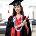 thumbnail image 1 of JOGZMZ Graduation Ribbon Leis Braid Color Congrats Graduates Leis Necklace and Braid Bracelets for Graduation Party127 D 39.3×1.29, 1 of 8